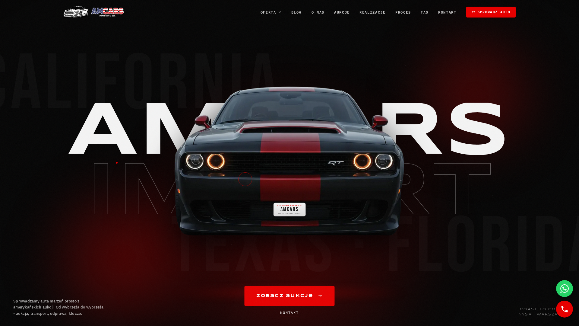Zrzut strony AMCars Import